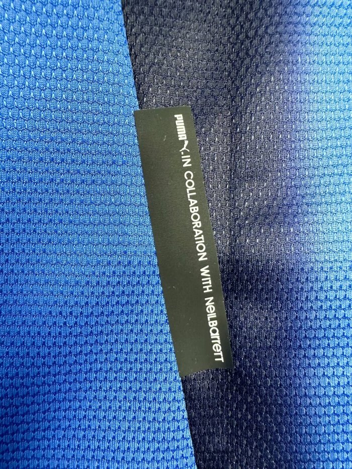 Italy Retro Home Long Sleeve Jersey 2006