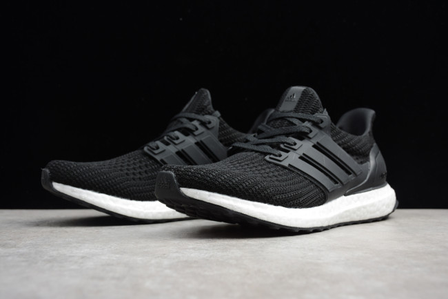 UltraBoost Ultra Boost 4.0 Running Sneaker Black White BB6166