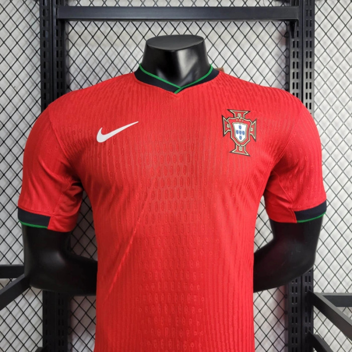 Portugal 2024 Euro Home Player Version Man Jersey