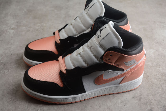 Air Jordan 1 Mid Madder Root GS Size DM9077-108