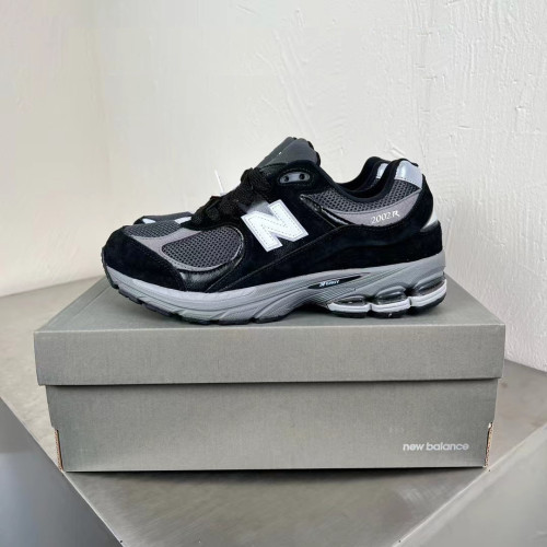 New Balance 2002R Black Dark Grey White - M2002RR1