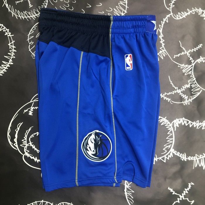 Dallas Mavericks  Shorts   Association Edition Blue 21/22