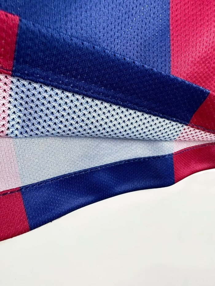 Barcelona Home Long Sleeve Retro Jersey 2014/15