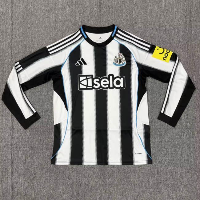 Newcastle United Man Home Long Sleeve Jersey 25/26