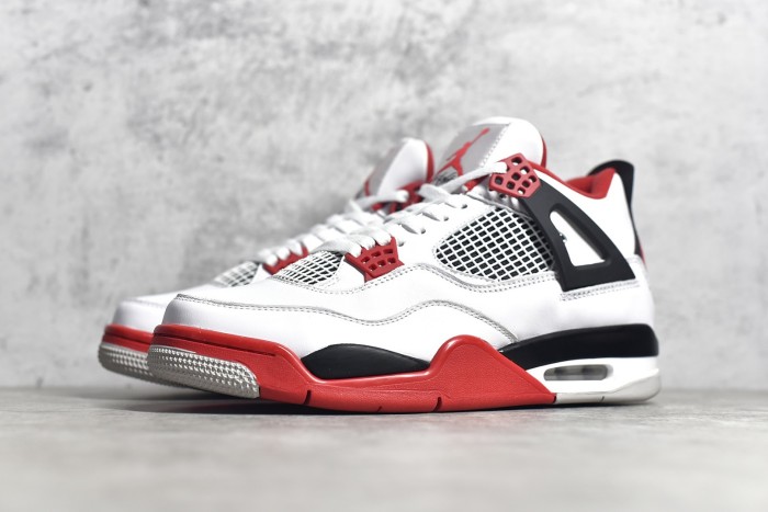 Air Jordan 4 “Fire Red” AJ4 White Red DC7770-160