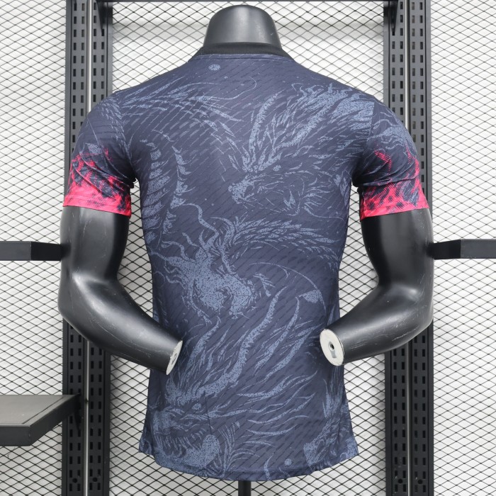 Real Madrid Red Dragon Pattern Player Jersey 25/26