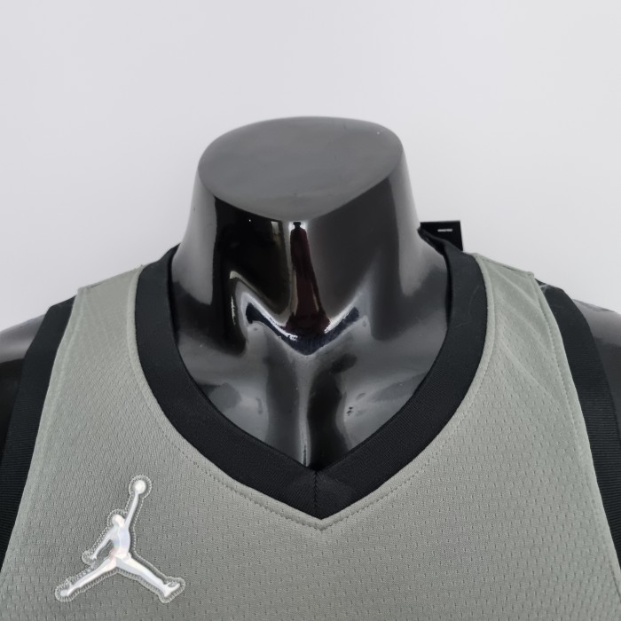 Kevin Durant Brooklyn Nets 75th Anniversary Swingman Jersey Gray