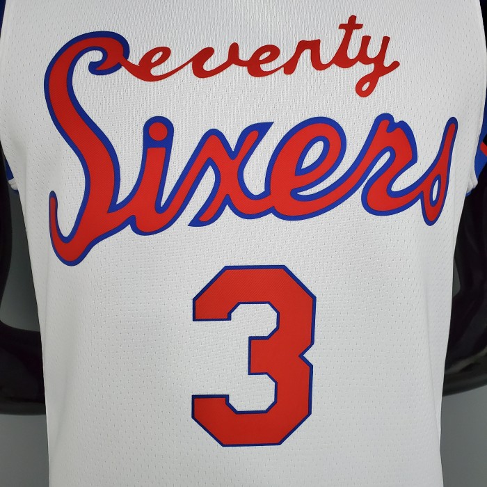 Allen Iverson Philadelphia 76ers 2020/21 Swingman Jersey White