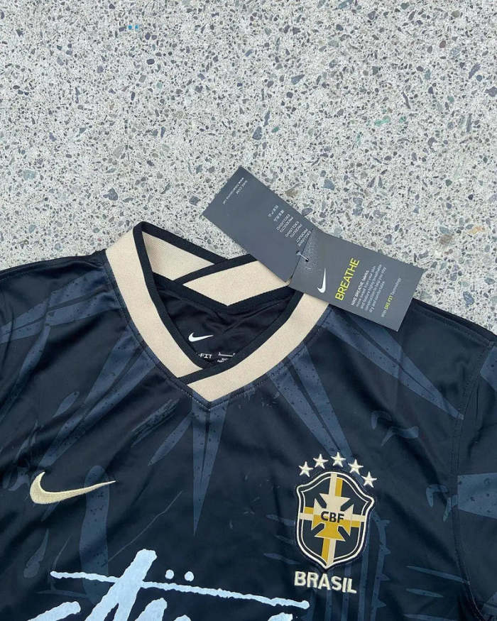 Brazil x Stüssy Limited Away Man Jersey 24/25