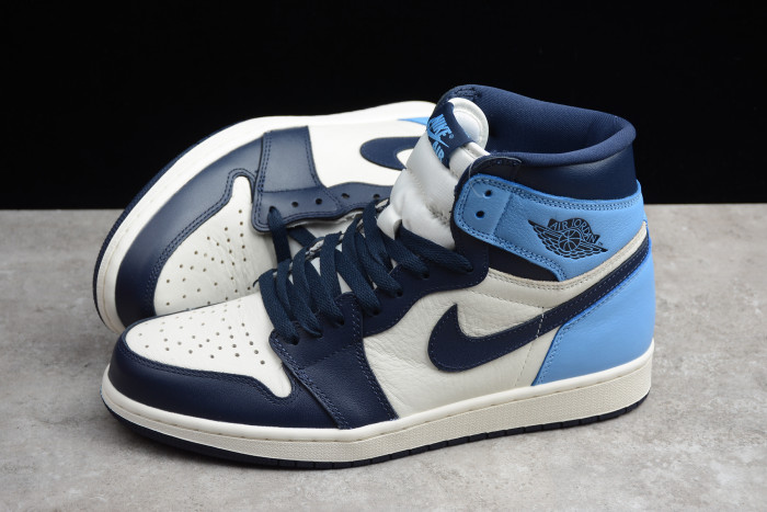 Air Jordan 1 Retro High OG Obsidian UNC 555088-140