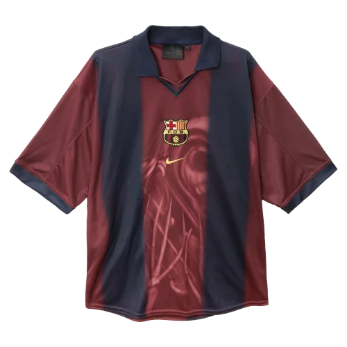 Barcelona x Travis Scott Home Retro Skeleton Jersey