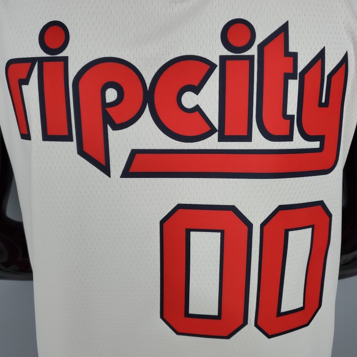 Carmelo Anthony Portland Trail Blazers Swingman Jersey Beige