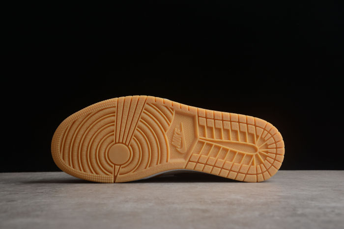 Air Jordan 1 Low SE White/Light Curry-Medium Olive DH6931-102