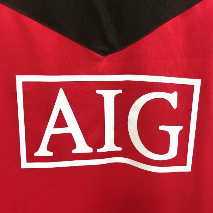 Manchester United Home Retro Jersey 2010