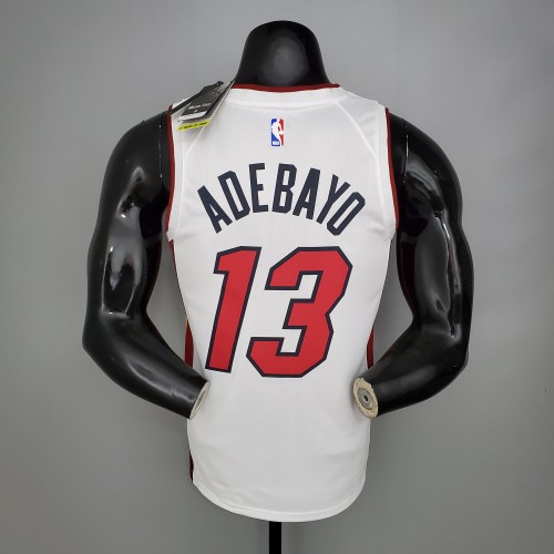 Bam Adebayo Miami Heat Swingman Jersey White