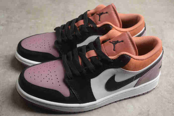 Air Jordan 1 LOW SE FB9907-102 White Sky J Orange Sky J Mauve Black