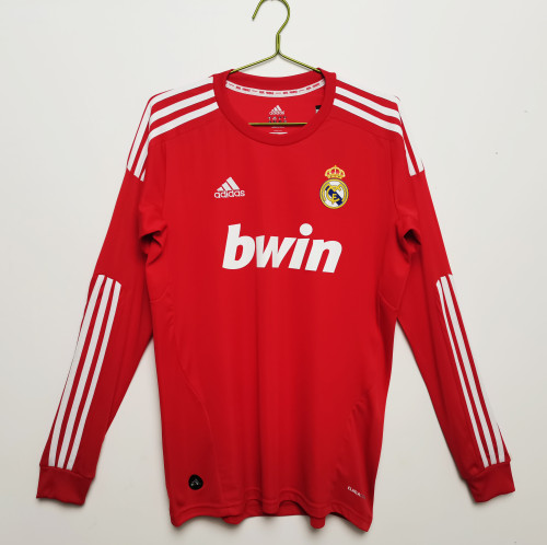 Real Madrid Third Long Sleeve Retro Jersey 2011/12