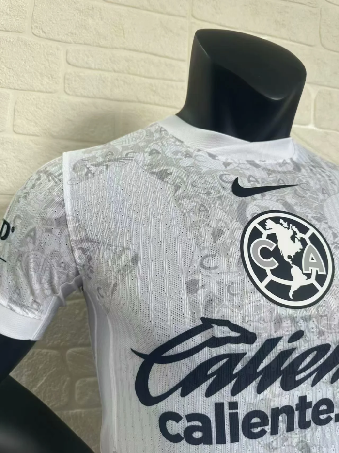 America Man Player Jersey 24/25 White 