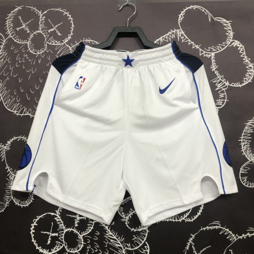 Dallas Mavericks  Shorts   Association Edition White 21/22