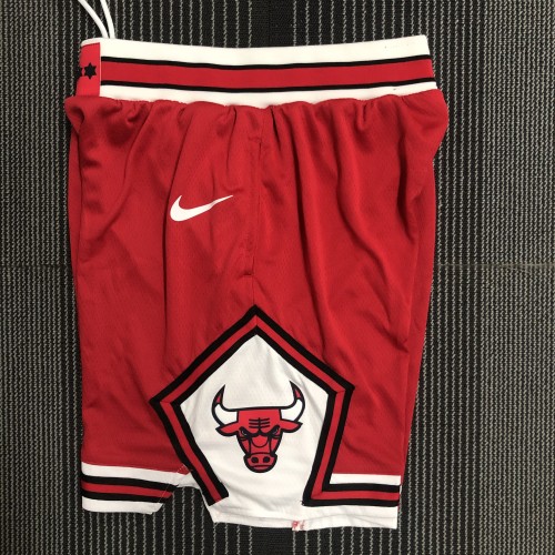 Chicago Bulls  Basketball Shorts Red  18-19