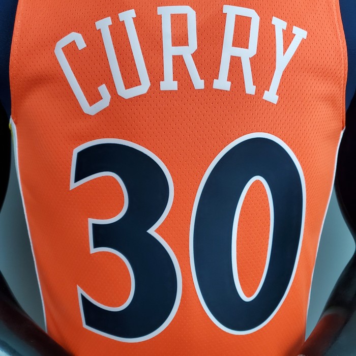 Stephen Curry Golden State Warriors Swingman Jersey Orange