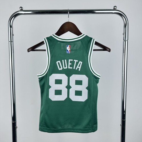 Boston Celtics KIds Jersey Green Icon Edition