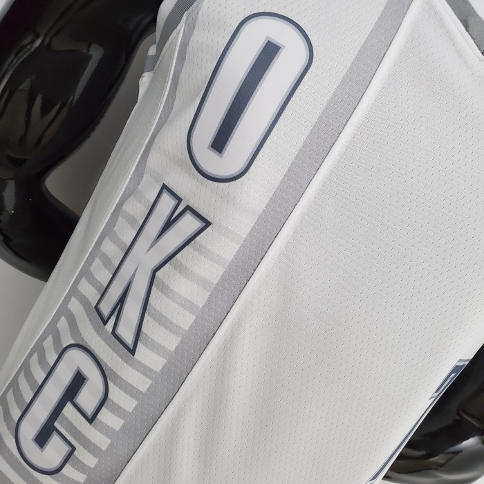 Carmelo Anthony Oklahoma City Thunder 75th Anniversary 2022 Swingman Jersey White