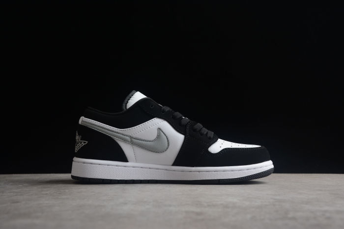Air Jordan 1 Low New Emerald Black Grey White 552780-018