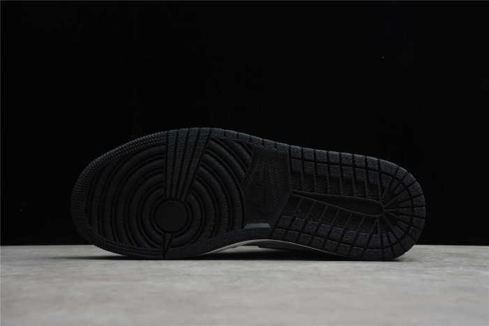 Air Jordan 1 Mid White Tropical Twist Black 554724-132