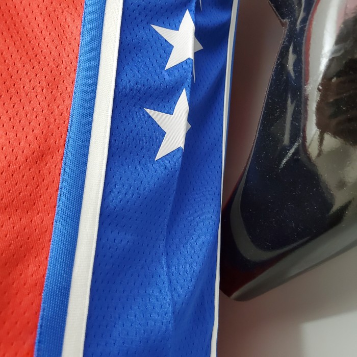 Ben Simmons Philadelphia 76ers 2020/21 Swingman Jersey Themed Red