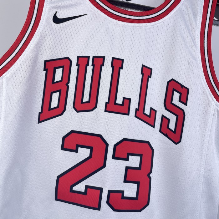 Chicago Bulls KIds Jersey White NO.23 JORDAN
