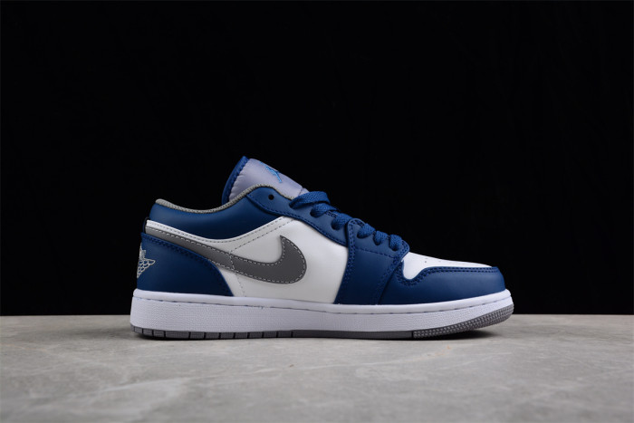 Air Jordan 1 Low True Blue 553558-412