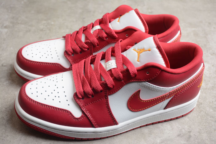 Air Jordan 1 Low Cardinal Red 553558-607