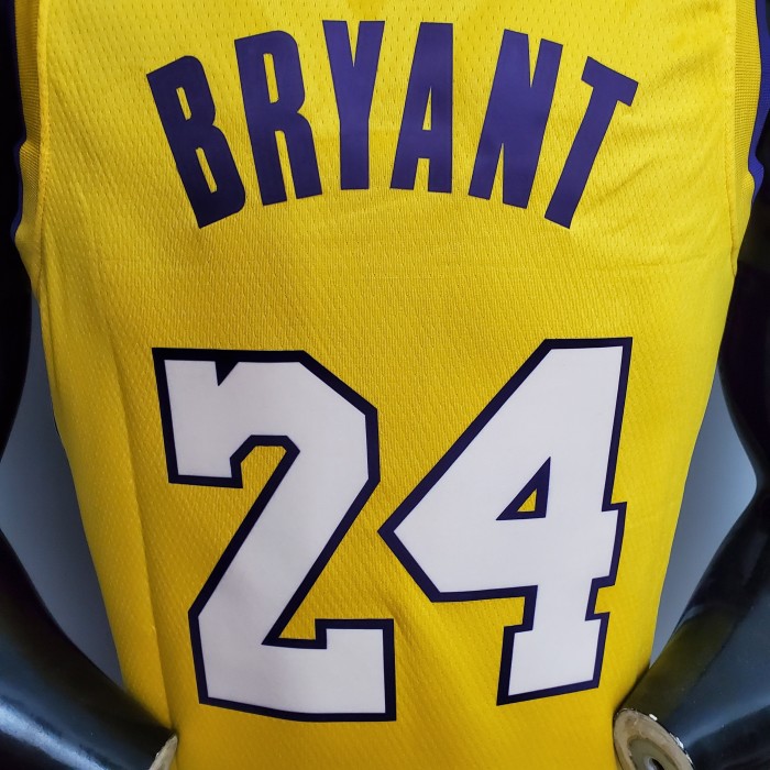 Kobe Bryant Los Angeles Lakers Swingman Jersey Yellow