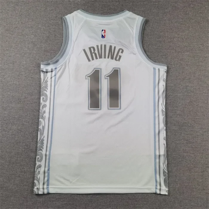 Dallas Mavericks Man Jersey White City Edition 24/25 NO.11 IRVING