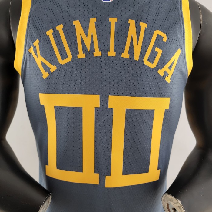 Jonathan Kuminga Golden State Warriors Grey Swingman Jersey 2018