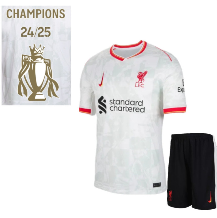 Liverpool Third Kids Suit 24/25 - CHAMPIONS 24/25