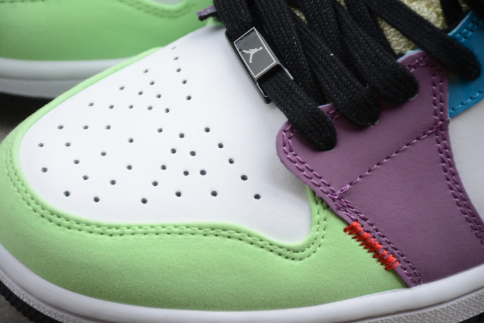 Air Jordan 1 Mid SE Multi-Color CW1140-100 Lightbulb