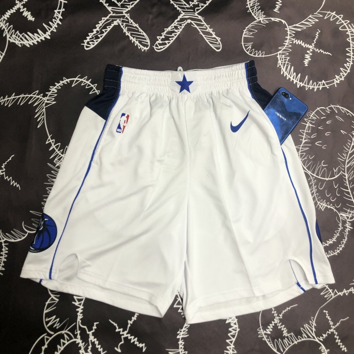 Dallas Mavericks  Shorts   Association Edition White 21/22