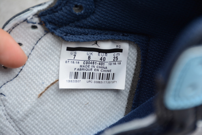 Air Jordan 1 Retro High UNC Patent Leather CD0461-401