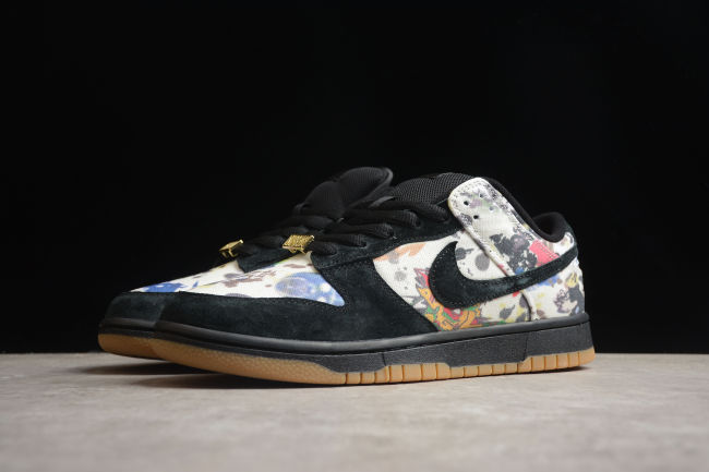 Supreme x SB Dunk Low 'Rammellzee' FD8778‑001