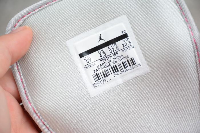 Air Jordan 1 Mid GS Platinum Pink White 555112-109