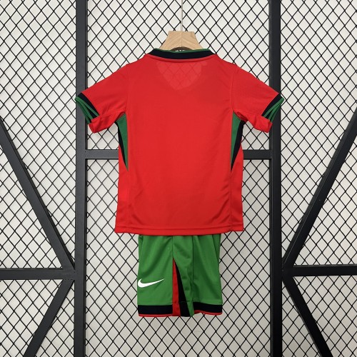 Portugal 2024 Euro Home Kids Suit