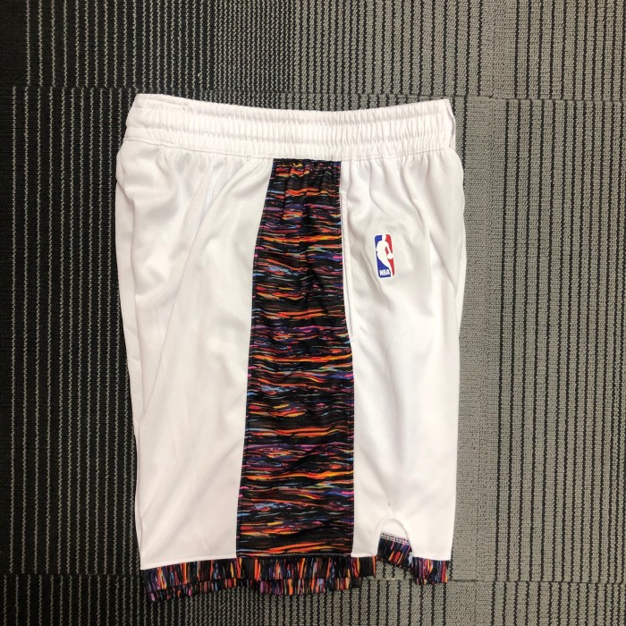 Brooklyn Nets White Shorts City Edition  19/20