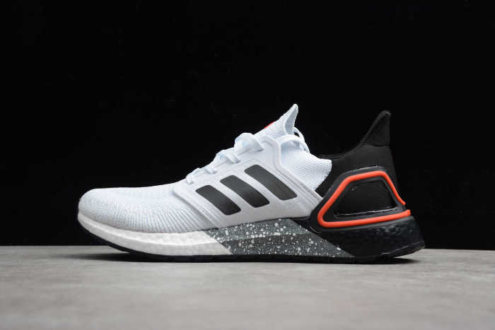 UltraBoost 20 White Scarlet - FX8333