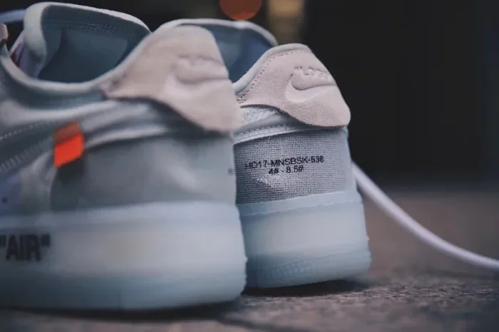 Off White x Air Force 1 Virgil Low White with Zip-Tie A04606-100