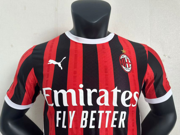 AC Milan Home Man Player Jersey 24/25