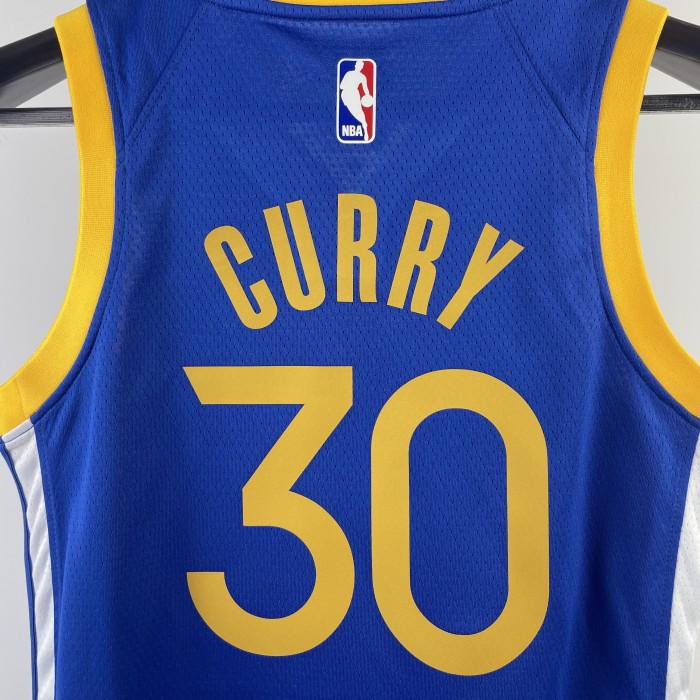 Golden State Warriors  Kids Jersey Blue Icon Edition 22/23 NO.30 CURRY