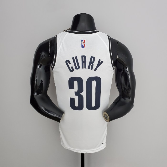 Seth Curry Brooklyn Nets 75th Anniversary Swingman Jersey White