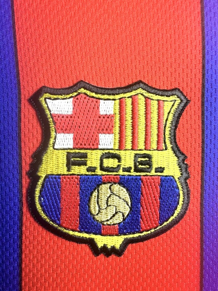Barcelona Home Retro Jersey 1997/98